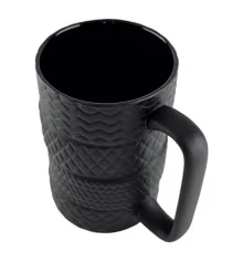 Чашка керамическая «Шины» (12.5×12×8 см) купить в интернет магазине подарков ПраздникШоп