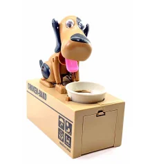 Копилка «Голодная Собака» на батарейках купить в интернет магазине подарков ПраздникШоп