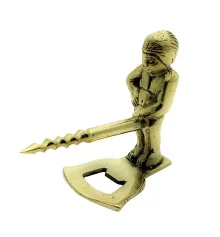 Штопор бронзовый «Мальчик» (7×8×4.2 см) купить в интернет магазине подарков ПраздникШоп