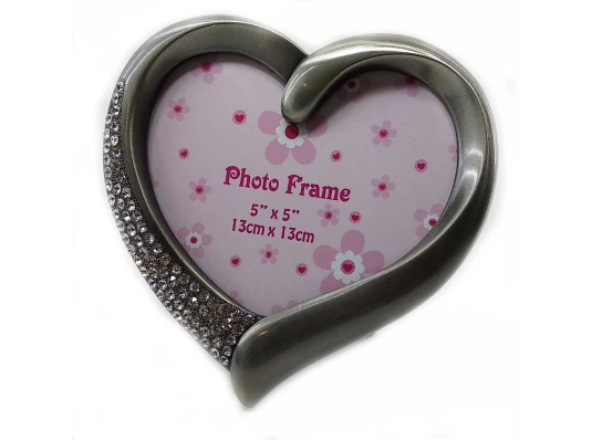 Фоторамка «Сердечко» (фото 13×13 см ) (14.5×13.5×2 см) купить в интернет магазине подарков ПраздникШоп