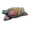 Пепельница черепаха деревянная расписная (20×11×5 см)
