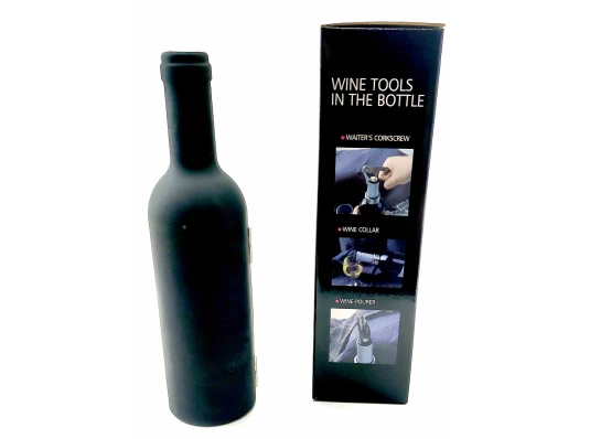Набор сомелье «Бутылка» (23×6×6 см) купить в интернет магазине подарков ПраздникШоп
