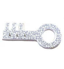 Ключница «Ключик» деревянная купить в интернет магазине подарков ПраздникШоп