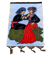 Картина «Батик» (77×58 см) Q купить в интернет магазине подарков ПраздникШоп