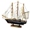 Модель вітрильника на підставці (33) (32.5×33.5×7 см) 