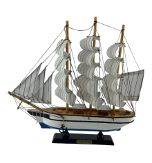 Модель парусника на подставке (33) (32.5×33.5×7 см) M купить в интернет магазине подарков ПраздникШоп