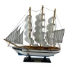 Модель парусника на подставке (33) (32.5×33.5×7 см) M