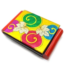 Шкатулка с зеркалом «Листья» (24×16.5×6 см) (Вьетнам) купить в интернет магазине подарков ПраздникШоп