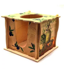 Салфетница «Оливки» (16×15×13 см) купить в интернет магазине подарков ПраздникШоп