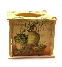 Салфетница «Оливки» (16×15×13 см) купить в интернет магазине подарков ПраздникШоп