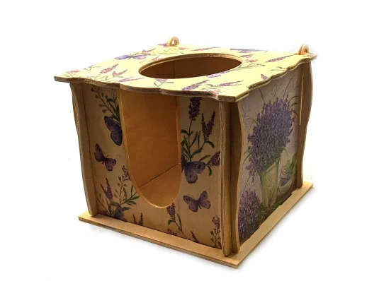 Салфетница «Лаванда» (16×15×13 см) купить в интернет магазине подарков ПраздникШоп