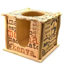 Салфетница «Coffee» (16×15×13 см) купить в интернет магазине подарков ПраздникШоп