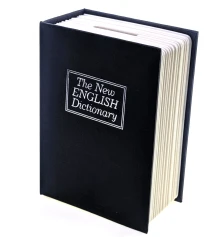 Копилка «Книга» черная (11.5×8×4.5 см) купить в интернет магазине подарков ПраздникШоп