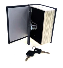 Копилка «Книга» черная (11.5×8×4.5 см) купить в интернет магазине подарков ПраздникШоп