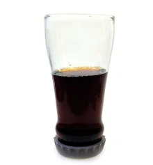 Бокал стеклянный «Вверх ногами» (500 мл) (17×8×8 см) купить в интернет магазине подарков ПраздникШоп