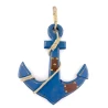 Якорь деревянный синий (44×27×1.5 см)