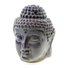 Аромалампа керамическая «Будда» белая (14×10.5×11 см) купить в интернет магазине подарков ПраздникШоп