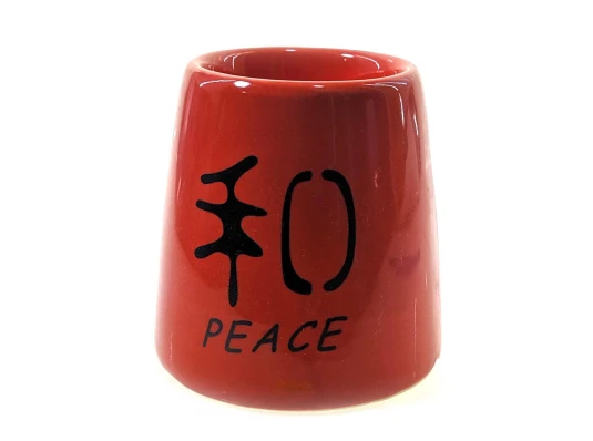 Аромалампа керамическая «Peace» (10.5×10.5×10.5 см) купить в интернет магазине подарков ПраздникШоп