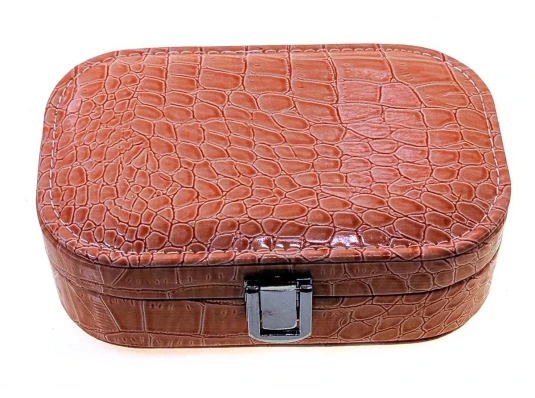 Шкатулка для бижутерии кремовая (15×10.5×4.5 см) купить в интернет магазине подарков ПраздникШоп