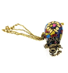 Аромакулон бронзовый инкрустирован камнями (5.5×4.5×2 см) купить в интернет магазине подарков ПраздникШоп