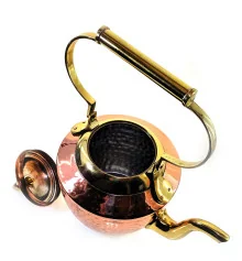 Чайник медный (2 литра) (30×25×15 см) купить в интернет магазине подарков ПраздникШоп