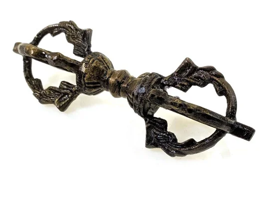 Ваджра бронзовая (14.5×5×5 см) (210 г) купить в интернет магазине подарков ПраздникШоп