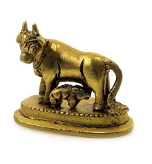 Священная корова бронзовая (5×6×3.5 см) купить в интернет магазине подарков ПраздникШоп