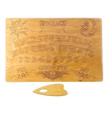 Спиритическая доска OUIJA светлая на английском языке (44.5×29×0.8 см) купить в интернет магазине подарков ПраздникШоп