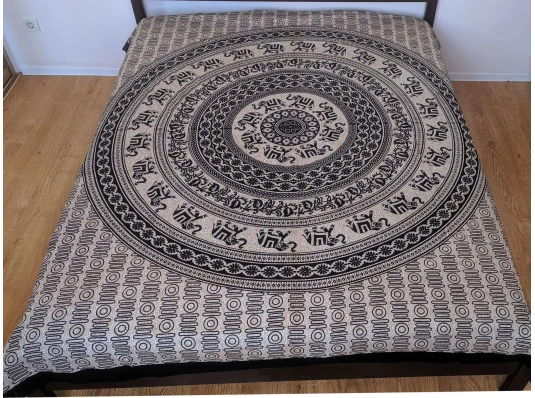 Покрывало хлопковое «Слоны» (230×205 см) купить в интернет магазине подарков ПраздникШоп