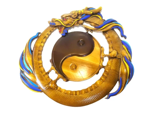 Панно «Дракон с Инь-Янь» купить в интернет магазине подарков ПраздникШоп