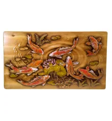 Панно «Карпы» купить в интернет магазине подарков ПраздникШоп