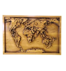 Панно «Карта мира» купить в интернет магазине подарков ПраздникШоп