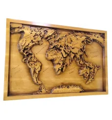 Панно «Карта мира» купить в интернет магазине подарков ПраздникШоп