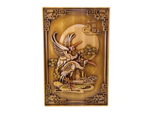 Панно «Журавли» резное купить в интернет магазине подарков ПраздникШоп