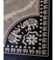 Покрывало хлопковое «Слоны» (200×140 см) купить в интернет магазине подарков ПраздникШоп