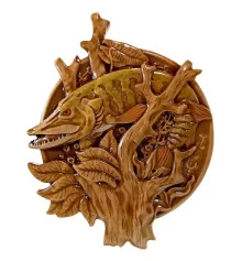 Панно «Щука» купить в интернет магазине подарков ПраздникШоп