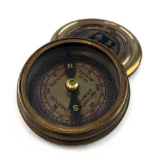 Компас «Beatles» бронзовый (5.9×1.8 см) купить в интернет магазине подарков ПраздникШоп