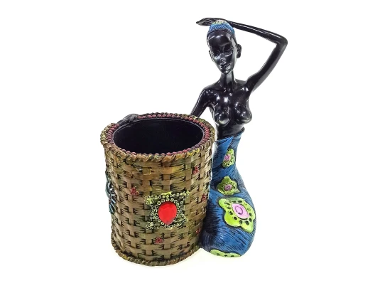 Африканка с корзиной купить в интернет магазине подарков ПраздникШоп