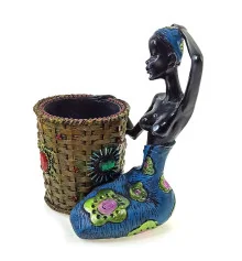 Африканка с корзиной купить в интернет магазине подарков ПраздникШоп