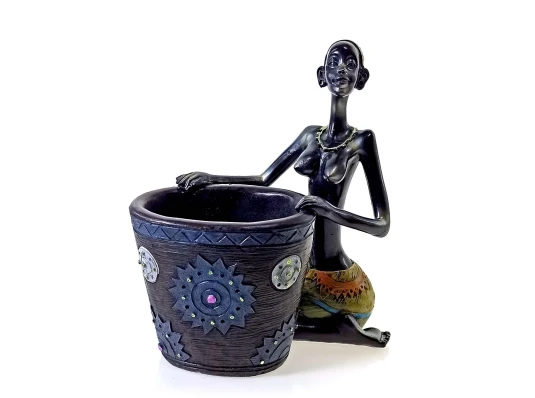 Африканка с корзиной купить в интернет магазине подарков ПраздникШоп