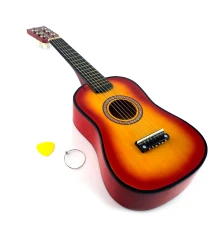 Гиталеле деревянная желтая (57.5×19.5×6.5 см) купить в интернет магазине подарков ПраздникШоп