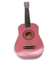 Гиталеле деревянная розовая (57.5×19.5×6.5 см) купить в интернет магазине подарков ПраздникШоп