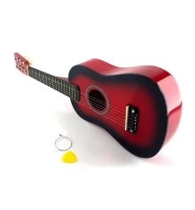 Гиталеле деревянная красная (57.5×19.5×6.5 см) купить в интернет магазине подарков ПраздникШоп