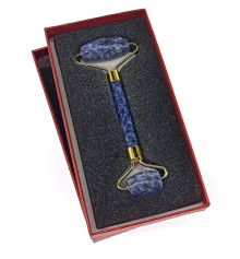 Массажер для лица из лазурита двусторонний (14.5×6×2 см) купить в интернет магазине подарков ПраздникШоп