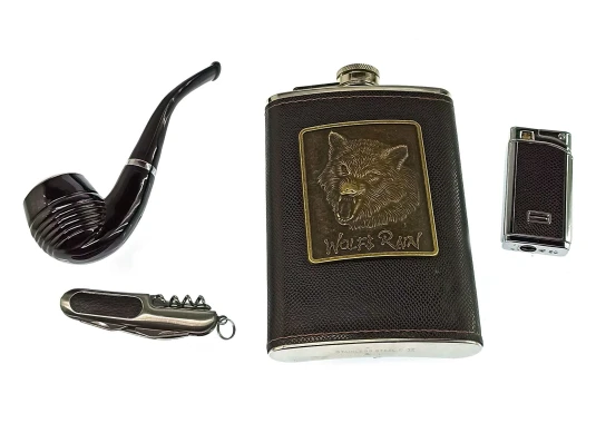 Фляга с трубкой купить в интернет магазине подарков ПраздникШоп