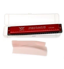 Гармошка губная в футляре (19×4×4 см) купить в интернет магазине подарков ПраздникШоп