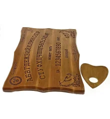 Спиритическая доска OUIJA «Эксклюзивная» светлая (46×29×1.8 см) купить в интернет магазине подарков ПраздникШоп
