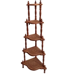 Этажерка на 5 полок розовое дерево (151×61×44 см) купить в интернет магазине подарков ПраздникШоп