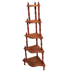 Этажерка на 5 полок розовое дерево (151×61×44 см) купить в интернет магазине подарков ПраздникШоп