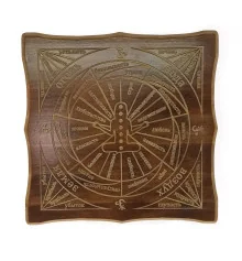 Таблица для работы с маятником «Эксклюзивная Чакровая» (29×29×1.8 см) купить в интернет магазине подарков ПраздникШоп